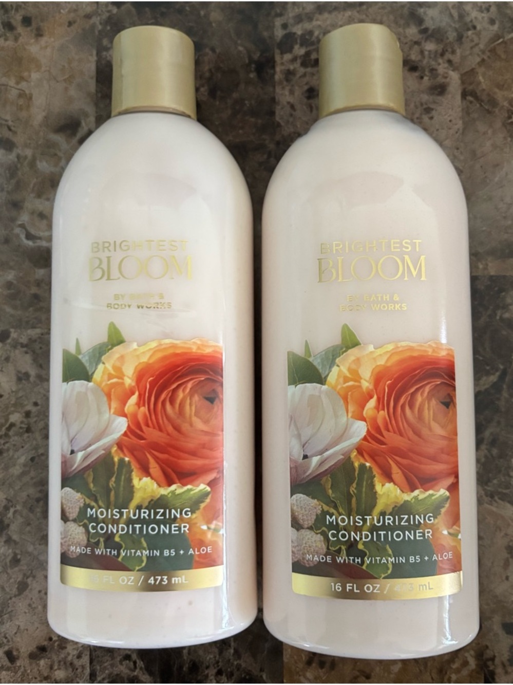 Bath & Body Works Conditioner Brightest Bloom 16fl oz Set of 2 Hair Haircare New